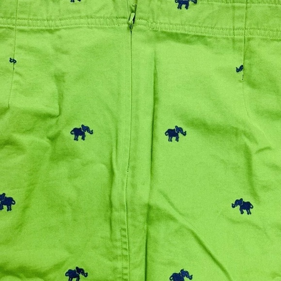 Lily Pulitzer Cotton Chino Elephant Mini Skirt - Picture 3 of 5